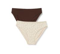 Dagi 2 Pack Regular Waist Brief Bragas, Multicolor, M De Las Mujeres