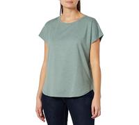 Dagi Camiseta básica de Manga Baja Everfresh Crew Neck Regular, Verde, S para Mujer