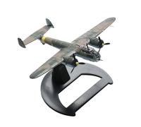 DAGIJIRD 1/144 Alemán Dornier Do 17Z Flying Pencil Bomber Modelo 12cm Diecast Aleación Replica de Avión Militar de la Segunda Guerra Mundial para coleccionistas