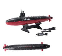 DAGIJIRD 1:350 Submarino Seawolf - Modelo de Buque de Guerra Naval Con Sonido Nuclear y 3 Modelos de Torpedo