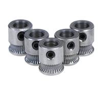 DAGIJIRD 5 piezas MK8 extrusoras de acero para filamento de plástico de 1,75 mm para Makerbot 3D