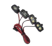 DAGIJIRD RC Crawler - Kit de luces LED blancas brillantes, juego de iluminación Plug and Play de 5-8 V con soportes ajustables para Traxxas TRX4 TRX6 SCX10 II GEN8
