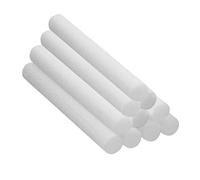 DAGLLGEW 10 Unidades de Sujetadores Antideslizantes Blancos Rectos y Flexibles para Fundas de sofá, sillón reclinable y Cojines.