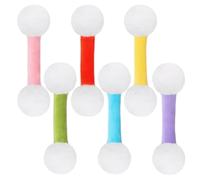 DAGLLGEW 6 juguetes interactivos para mordeduras, suaves y seguros, para dentición de mascotas, juguete interactivo para dentición de mascotas, juguete interactivo