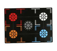 DAGLLGEW Almohadillas de Baloncesto para Entrenamiento Profesional de Juego de pies, de Goma, Antideslizantes y silenciosas, Ideales para niños y Adultos. Almohadilla de Entrenamiento M.