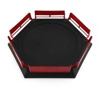 DAGLLGEW Burst Battle Top Arena, Estadio de Juegos de Batalla de plástico con barandilla para batallas intensas con peonzas y Juguete fácil de Montar para Juegos Infantiles Estadio de Burst Arena