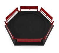DAGLLGEW Burst Battle Top Arena, Estadio de Juegos de Batalla de plástico con barandilla para batallas intensas con peonzas y Juguete fácil de Montar para Juegos Infantiles Burst Arena Tops