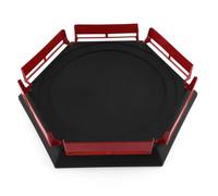 DAGLLGEW Burst Battle Top Arena, Estadio de Juegos de Batalla de plástico con barandilla para batallas intensas con peonzas y Juguete fácil de Montar para Juegos Infantiles Estadio de Burst Arena