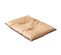 DAGLLGEW Cama para Perro de Piel sintética, Impermeable, estética, de 66 x 50 cm, con cojín Vintage de Doble Cara