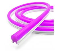 DAGLLGEW Difusor de tira de luz LED, 32 pies, 6 mm, flexible, morado