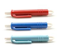 DAGLLGEW Juego de 3 pinzas portátiles ligeras de polipropileno para atrapar garrapatas, para perros y gatos, kit de extracción de pinzas