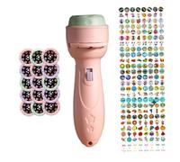 DAGLLGEW Linternas de proyector para niños, 120 Patrones y 15 Temas, proyector de Historias, Divertido Juguete Educativo, Linterna para niñas y niños Mayores de 18 Meses, Linterna para pequeños, Pro