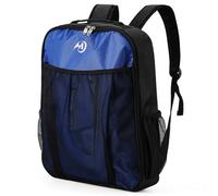 DAGLLGEW Mochila para Patines, Mochila para Patines con Compartimento dedicado, Bolsa Deportiva Oxford Azul para de Hielo y Accesorios, Patinaje sobre Hielo, pequeños, Accesorios Deportivos