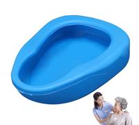 DAGLLGEW Orinal para Hombres y Mujeres, 13 x 10 Pulgadas, antiderrames, Liso, de Polipropileno, para Ancianos, atención domiciliaria y centros de enfermería, Orinal, Botella, para Hombres Mayores.