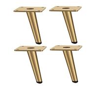 DAGLLGEW Piernas de Muebles, piernas de Mesa de café, Patas de reemplazo cepilladas Pierna Moderna/Gran de la Pierna de la Pierna del sofá de los Siglos, la Pierna de la Silla, la otomana 4p