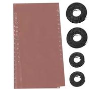 DAGLLGEW Tela de Repuesto para Silla de Patio, 160 x 43 cm, con 4 Cuerdas elásticas, Kit de reparación Impermeable y Transpirable para Silla reclinable de Exterior.