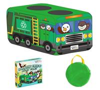 DAGLLGEW Tienda de Juegos emergente Tienda de Juegos Plegable para niños Espacio Espacioso Casa de para Interiores y Exteriores Vehículo Juguetes Gran Regalo para niños Niñas Regalo de cumpleaños f