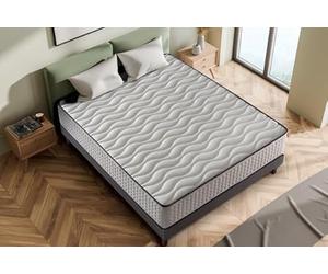 DAGOSTINO HOME BOUTIQUE COLLECTION - Colchón 140x190 Viscoelástico Alta Gama Eliocel Multicapa | Alto 30cm | Ideal Cama Principal | Firmeza Alta | Cara Invierno/Verano | Ortopédico | Hipoalergénico