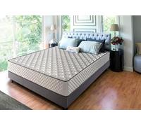 DAGOSTINO Home - Colchón Viscoelástico Florida 120x200 cm | Altura 20 cm | Firmeza Alta y Ergonómica | Reversible Invierno/Verano | Certificado Oeko-Tex | Blanco