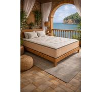 DAGOSTINO Home - Colchón Viscoelástico Manhattan 140x190| Edición Urban 25 cm | Firmeza Alta H3 | Soporte Técnico Core Vital | Reversible | Máxima Transpirabilidad | Oeko-Tex | Blanco