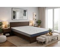 DAGOSTINO Home - Colchón Viscoelástico Starlet 140x200cm.| Altura 15 cm | Firmeza H3 | Confort Visco Zen | Especial Camas Juveniles y Nido | Reversible Invierno Verano | Blanco
