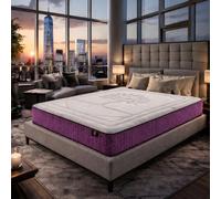 DAGOSTINO Home Life Tree - Colchón Premium 30 cm - 160x200 cm - Firmeza Media H3 - Equilibrio Cuerpo y Mente, Core Vital de Soporte Estable y Descanso Pleno. - Acogida Suave