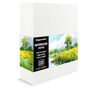 DagouColor Papel Para Acuarela, 9 "x 12", 200GSM, 150 Pcs Papel de Dibujo Pintura, Suministros de Arte Artistas Principiantes Adultos Niños Niñas