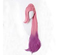 Dagua Peluca Cosplay，Peluca de Cosplay Arcane Seraphine，Long Peluca,con Red de Peluca Gratis,Halloween Costume Cosplay,para Carnaval Navidad Fiesta(Color:Style 5)