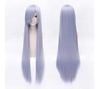 Dagua Peluca Cosplay,Peluca de Cosplay Black Butler Hannah Annafellows,Long Gray Purple Peluca,con Red de Peluca Gratis,Halloween Costume Cosplay,para Carnaval Navidad Fiesta