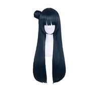 Dagua Peluca Cosplay,Peluca Love Live! Tsushima Yoshiko,Long Straight Peluca,con Red de Peluca Gratis,Halloween Costume Cosplay,para Carnaval Navidad Fiesta(Size:Style 1)