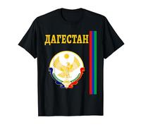 Daguestán, bandera de Daguestán, bandera de Daguestán, norte del Cáucaso. Camiseta