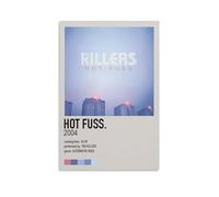 DAGUYS Póster de The Killers Album HOT FUSS 1 póster decorativo para colgar en la pared, póster decorativo de 30 x 45 cm