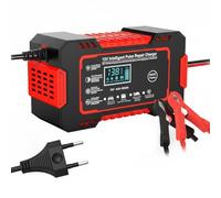 DAHJSD Cargador de Batería 12V 6A para Yamaha Raptor 90 2009-2023, Cargador Automático Inteligente Coche & Moto, Pantalla LCD, Múltiples Protecciones,B Red