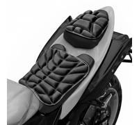 DAHJSD Cojín Asiento Moto Gel para Yamaha Nmax155 Nmax125 NMAX 125 155XMAX 300 MT15, Asiento Gel Moto Amortiguador y Transpirable, Cojín de Asiento Moto Cómodo Duradero Accesorios