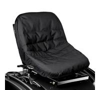 DAHJSD Funda Asiento Podadora para Husqvarna GTH26V54LS, Cubierta Asiento Tractor Cortacésped, Protector Resistente al Polvo y Uso Exterior para Riding Lawn Mower,A Black