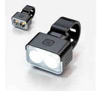 DAHJSD Luces Bicicleta para Trek Superfly 100 Pro 2012 - Luz Recargable USB Delantera y Trasera, Accesorios para Bicicleta Impermeable de Montaña Conducción Nocturna,A Front