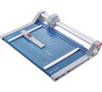 Dahle 550 - Guillotina profesional de seguridad DIN A4 autofilable, barra guía doble, presión automática