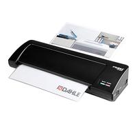 Dahle 70203 - Plastificadora (hasta A3, laminación en frío y caliente, 40 segundos) tiempo de calentamiento), color negro.