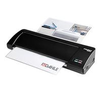 Dahle 70303 - Plastificadora (hasta A3, laminación en frío y caliente, 40 segundos) tiempo de calentamiento), color negro.