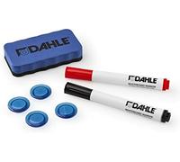 Dahle 95140 - 13540 Whiteboard Starter Set de 7 piezas 2 Marcador, 4 imanes, 1 borrador