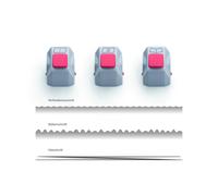 Dahle 981 kit creativo (para dahle 508 ? modelo 2020, 3 cabezales de