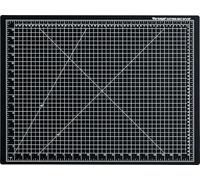 Dahle - Alfombrilla de corte autorreparable de, 45,7 x 61 cm, PVC de 12,7 mm, 5 capas, perfecta para manualidades y costura, negro