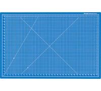 Dahle - Alfombrilla de corte autorreparable de, 61 x 91,4 cm, rejilla de 12,7 mm, 5 capas para máxima curación, perfecta para manualidades y costura, color azul
