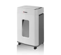 Dahle ShredMATIC 150 Destructeur Automatique (150 Feuilles, Fonctionnement sans Huile, Anti-bourrage, Coupe croisée, pour la Maison et au Bureau) 24L Blanc/Gris