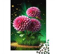 DahliaFlowers Rompecabezas NeonArt 1000 Piezas de Papel Reciclado para Adultos Divertido, Regalo y Actividad en Casa Idea de Regalo 52x38cm/1000pcs