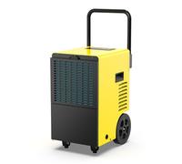 DAHTEC Deshumidificador Industrial Profesional (30 L/24h máx.) - Depósito de Gran Capacidad 7L con Drenaje Continuo - Ideal para Viviendas, Bodegas y Espacios de Hasta 90 m²/230 m³