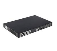 DAHUA 16x10Base-T / 100Base-TX / 100Base-T / 100Base-T / 1000Base-T / 2x10/100/1000BASE-T/SFP combošPoE Ports 16d/DH-PFS4218-16ET-190