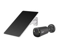 Dahua BF4C - Cámara de vigilancia solar para exteriores (4 MP, con 2,5 K HD y campo de visión de 122°, cámara solar, WiFi para exteriores con detección de IA, visión nocturna de color, IP66, audio