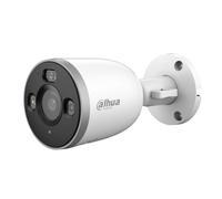 Dahua Bullet D1 5MP Cámara de vigilancia WiFi para exteriores con detección de personas y vehículos, visión nocturna de color, audio bidireccional, disuasión activa, WiFi 6
