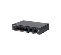 DAHUA CS4006-4ET-60 PoE-Switch 4 Ports 10/100 + 2 RJ45 Gigabit-Uplink 60 W verwaltbar in der Cloud Layer2